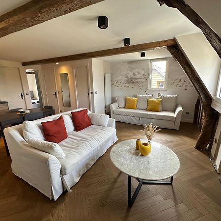 Appartement Les Hirondelles Honfleur Exterior foto