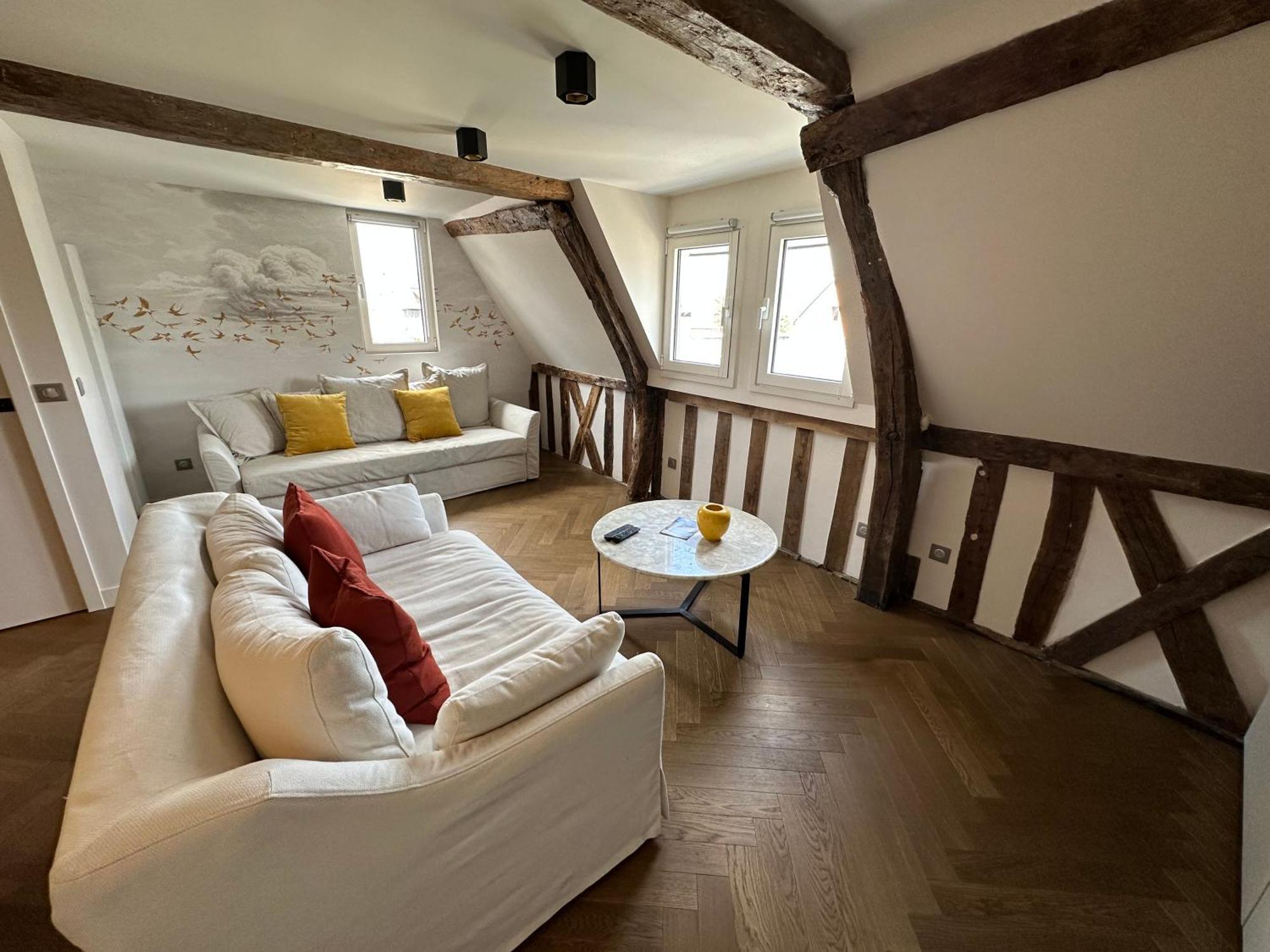 Appartement Les Hirondelles Honfleur Exterior foto