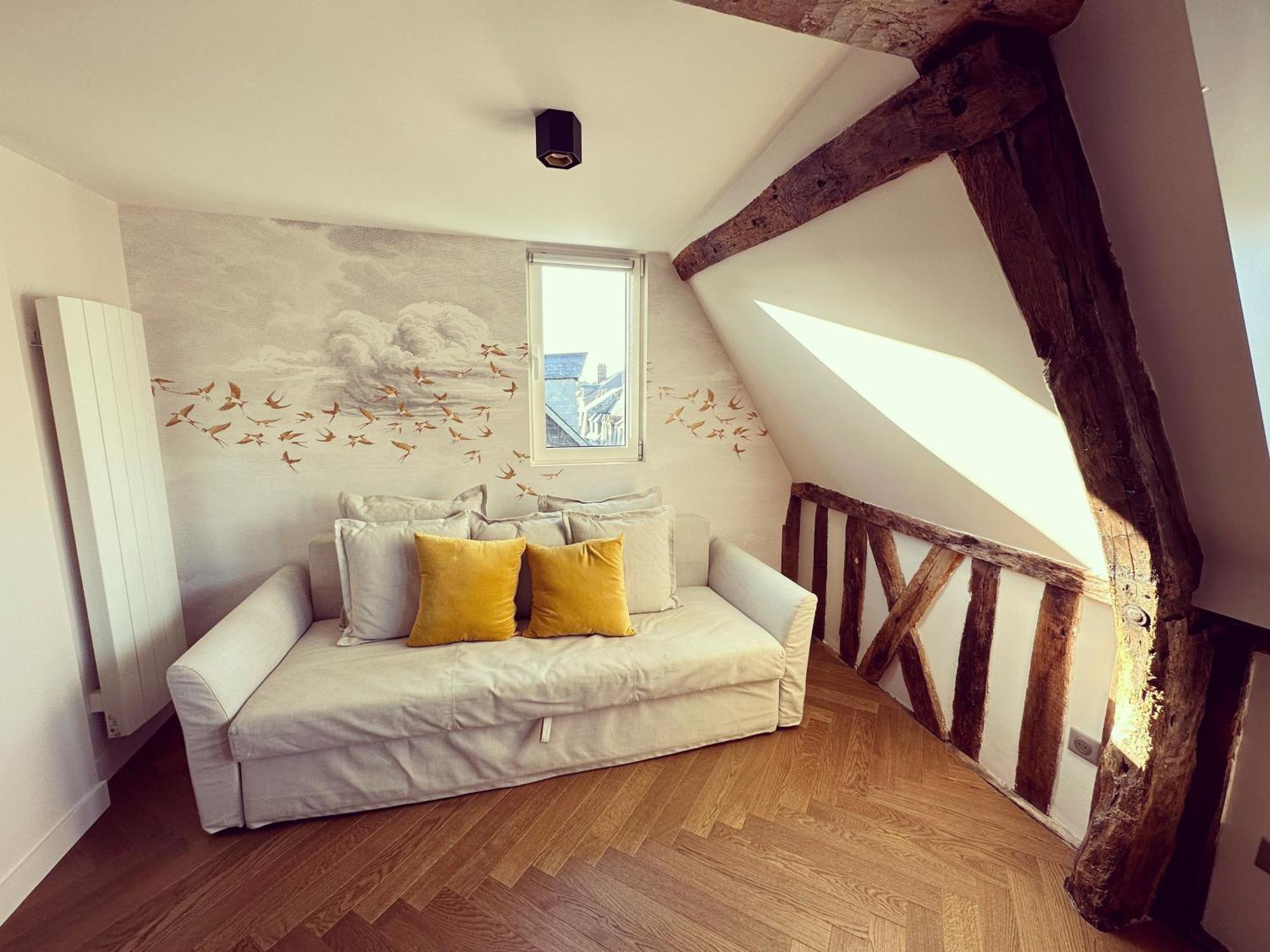 Appartement Les Hirondelles Honfleur Exterior foto
