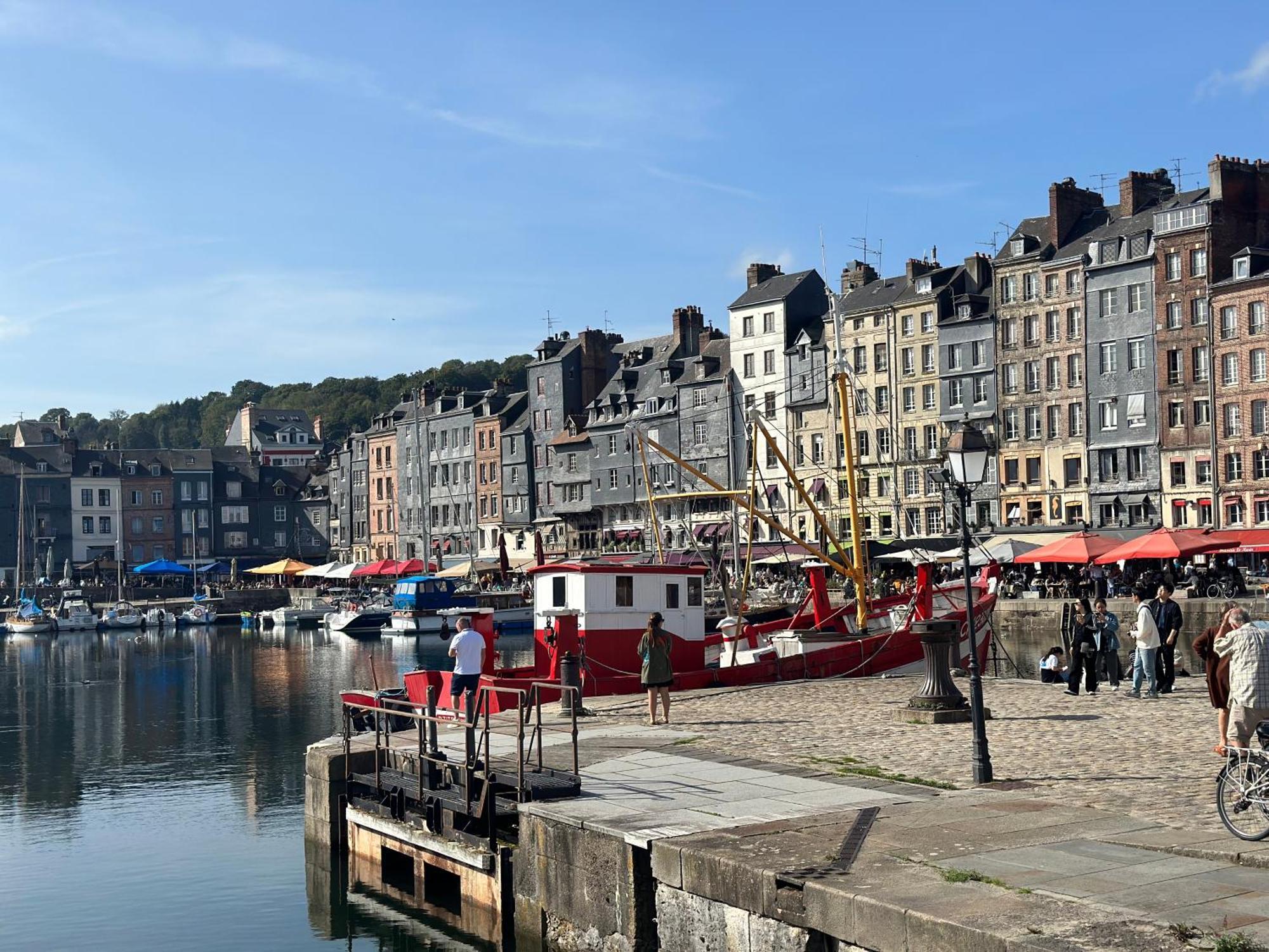 Appartement Les Hirondelles Honfleur Exterior foto